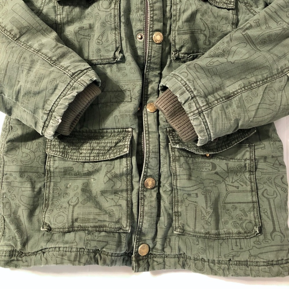 H & M Youth 4-5 Lined, Hooded Jacket - Picture 3 of 8